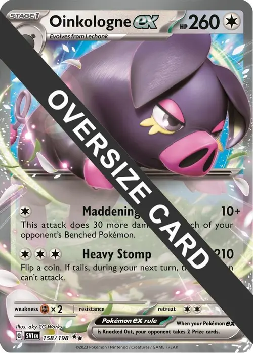 Oinkologne ex - 158/198 card art
