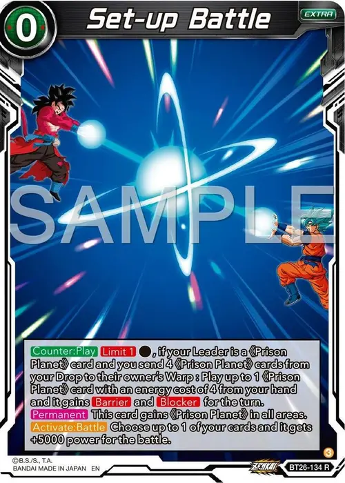 Set-up Battle card art