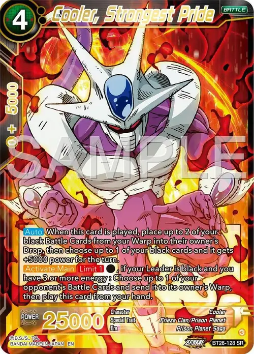 Cooler, Strongest Pride card art