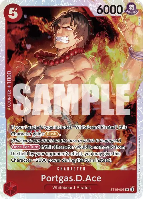 Portgas.D.Ace card art