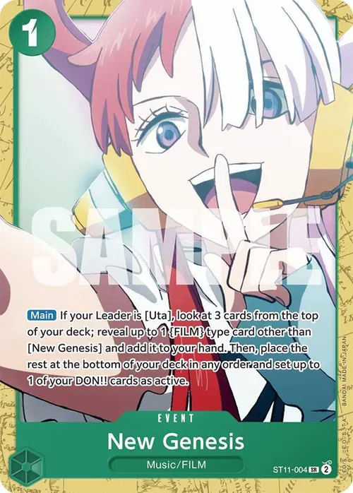 New Genesis card art