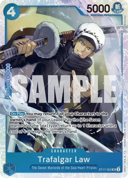 Trafalgar Law (ST17-002) card art