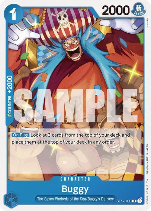 Buggy card art