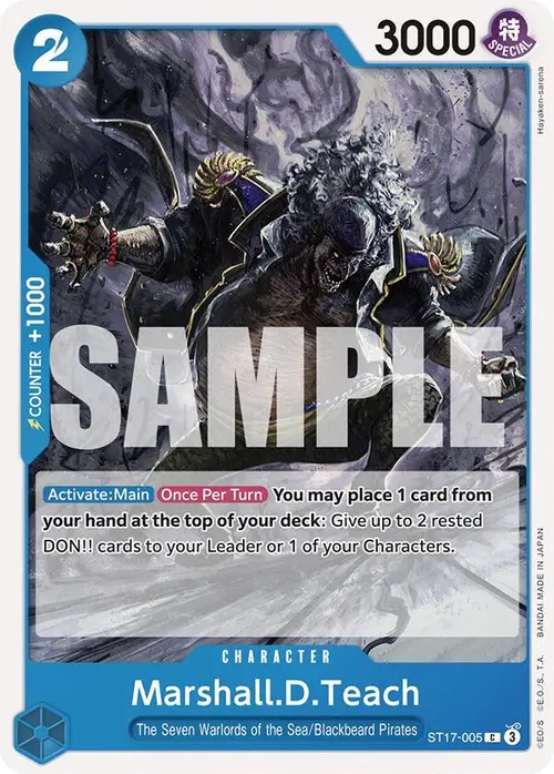 Marshall.D.Teach card art