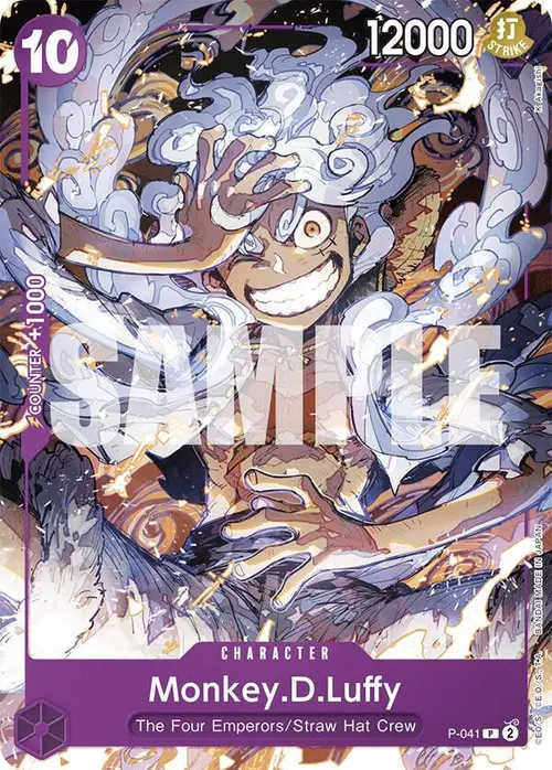 Monkey.D.Luffy (P-041) card art