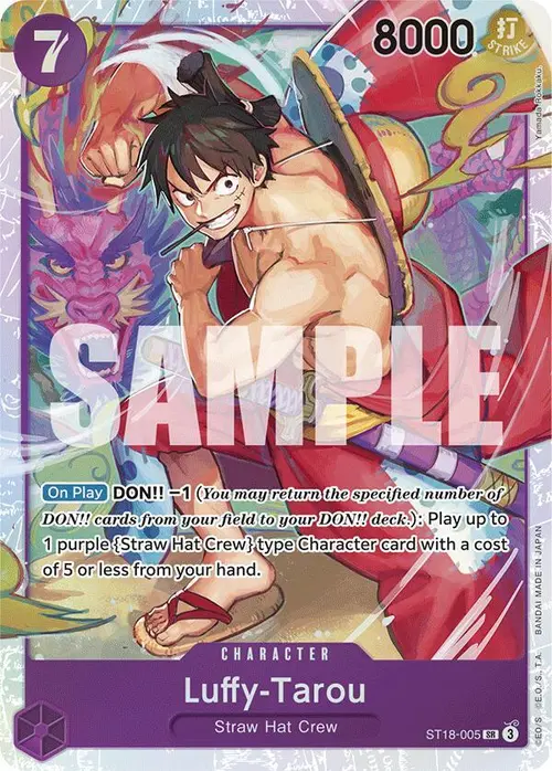Luffy-Tarou card art