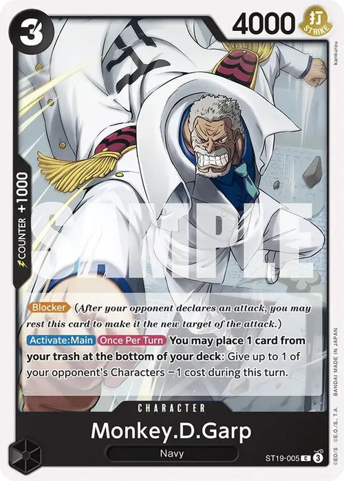 Monkey.D.Garp card art