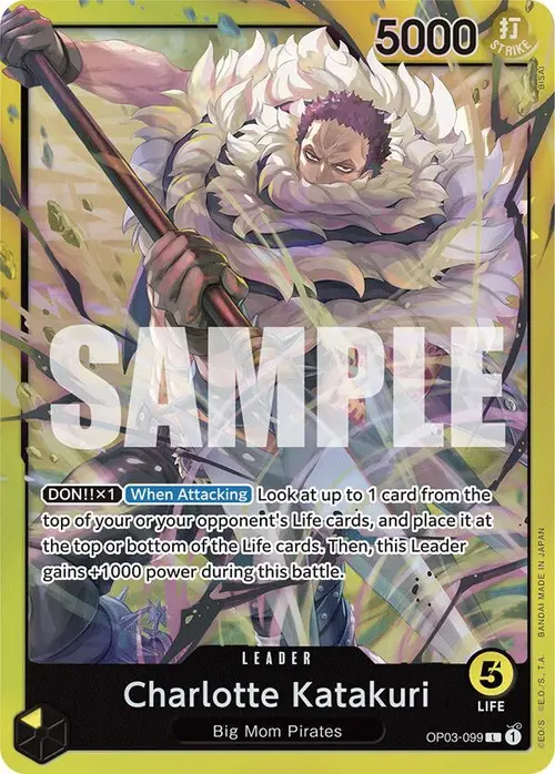 Charlotte Katakuri (OP03-099) card art