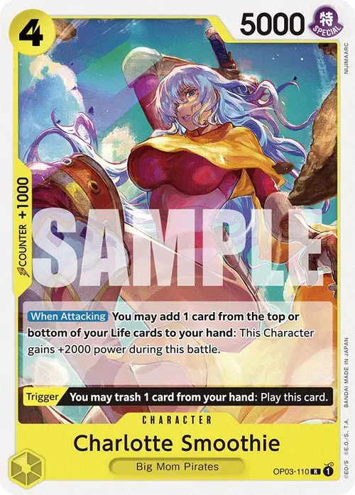 Charlotte Smoothie card art