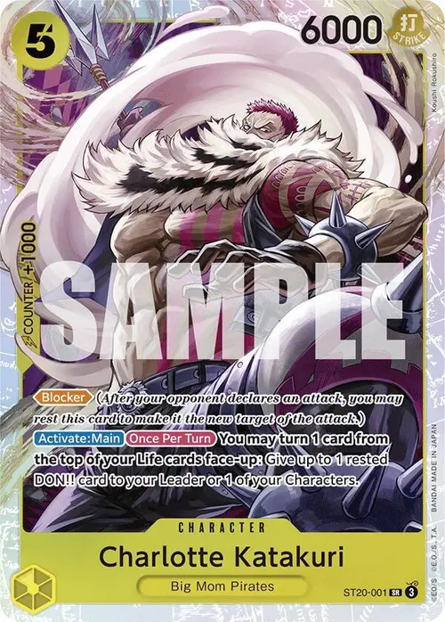 Charlotte Katakuri (ST20-001) card art