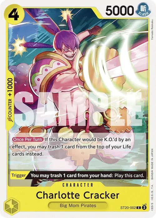 Charlotte Cracker card art