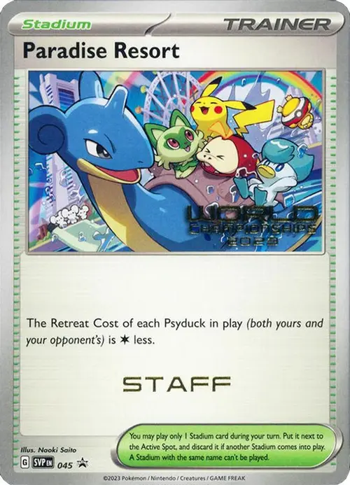 Paradise Resort - 045 (World Championships 2023) [Staff] card art