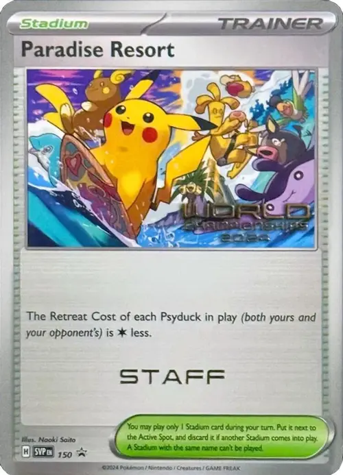 Paradise Resort - 150 (World Championships 2024) [Staff] card art