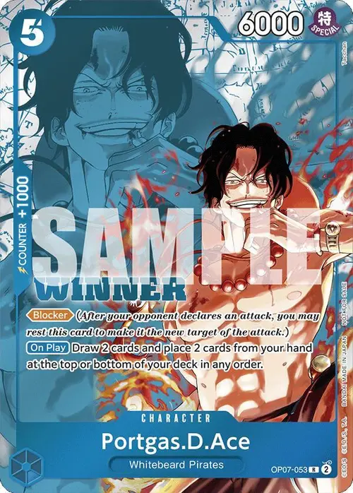 Portgas.D.Ace (Winner Pack 2024 Oct.-Dec.) card art