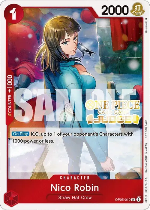 Nico Robin (Judge Pack Vol. 4) card art