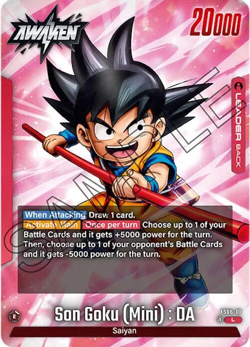 Son Goku (Mini) : DA card art