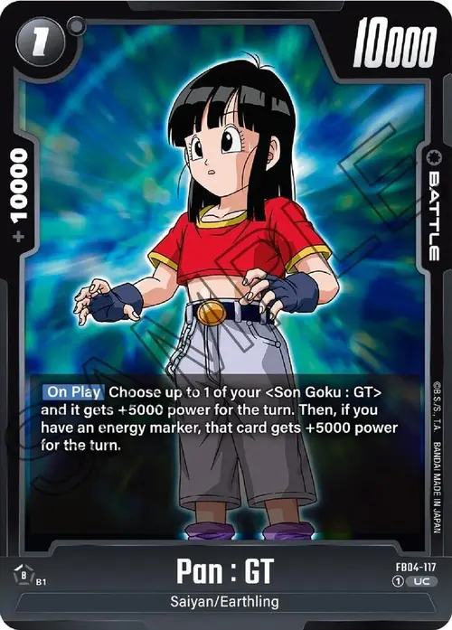 Pan : GT card art