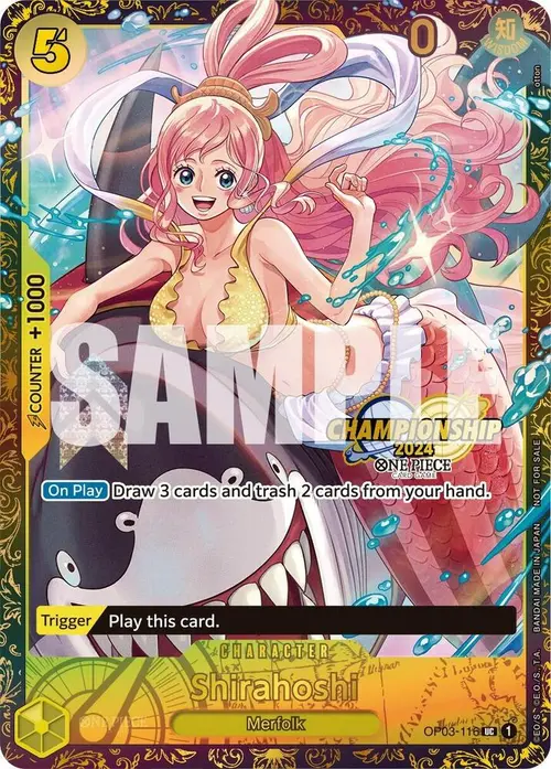 Shirahoshi (October Championship 2024 Online Regional) card art
