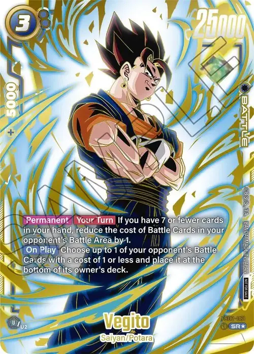 Vegito (Ultimate Battle 2024 Vol.2) card art