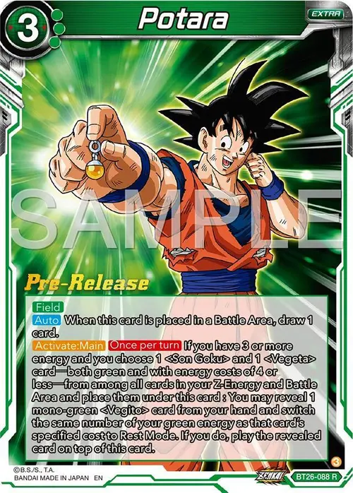Potara card art