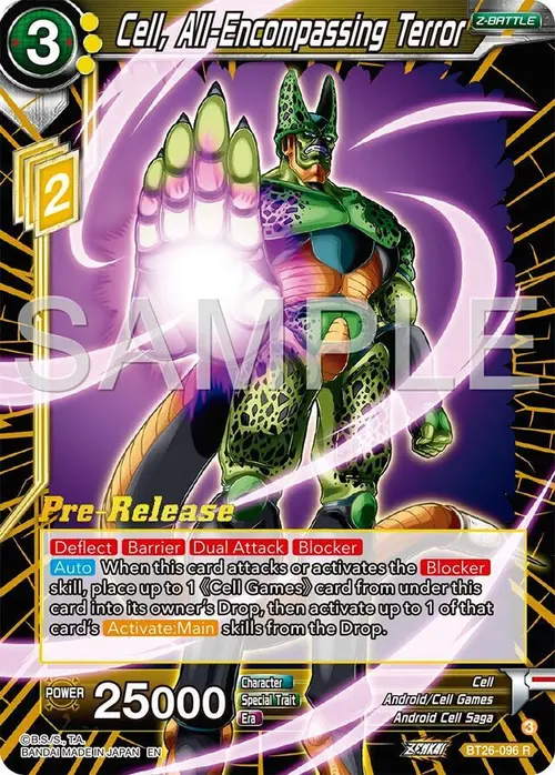 Cell, All-Encompassing Terror card art
