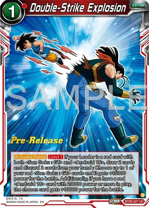 Double-Strike Explosion card art