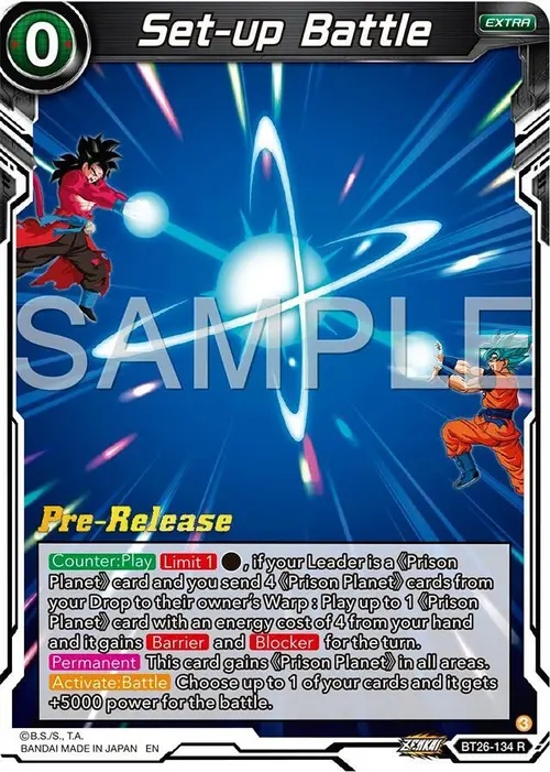 Set-up Battle card art