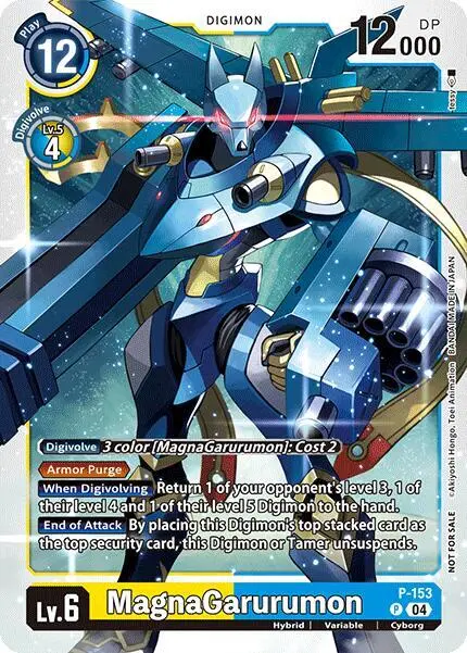 MagnaGarurumon (Store Tournament 2024 Oct. - Dec. Participation Pack) card art