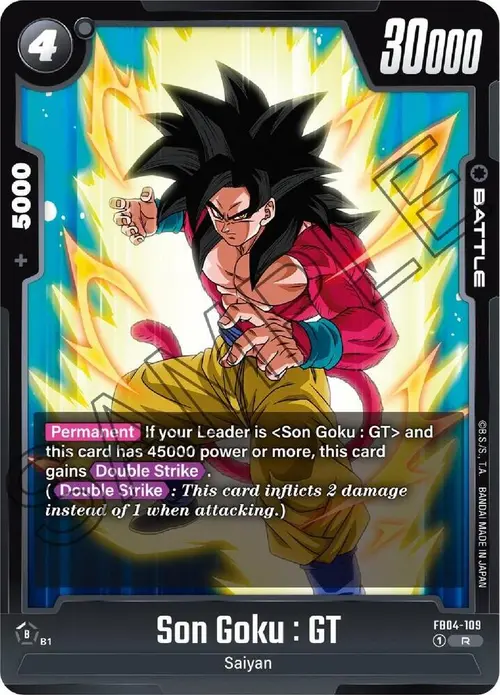Son Goku : GT card art