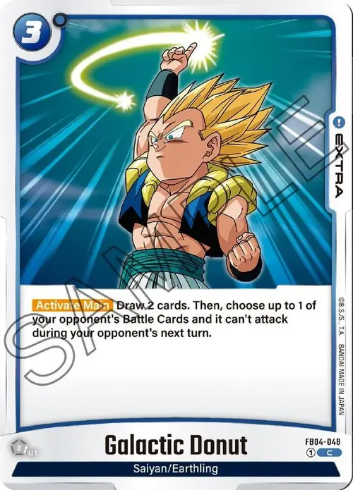 Galactic Donut card art