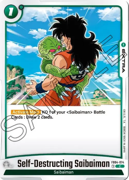 Self-Destructing Saibaiman card art