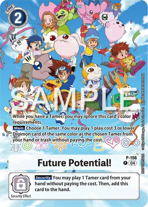 Future Potential! (25th Anniversary Digimon Adventure) card art