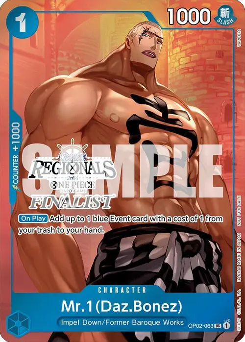 Mr.1 (Daz.Bonez) (Online Regional 2024 Vol. 3) [Finalist] card art