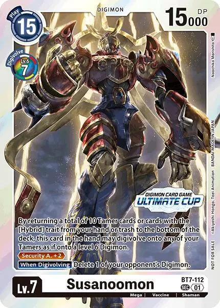 Susanoomon (Ultimate Cup 2024) card art
