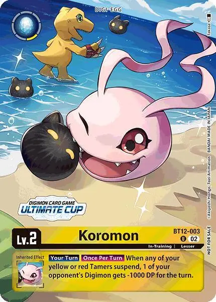 Koromon (Ultimate Cup 2024) card art