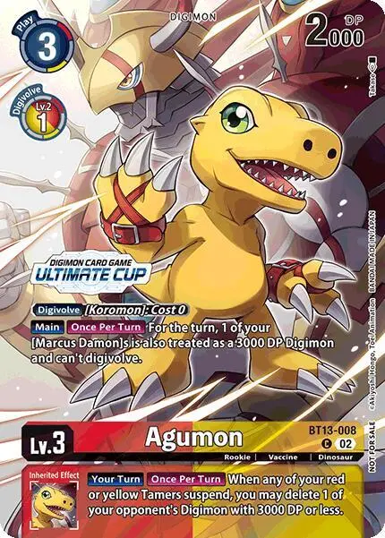 Agumon (Ultimate Cup 2024) card art