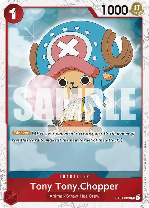 Tony Tony.Chopper (ST01-006) (Jolly Roger Foil) card art