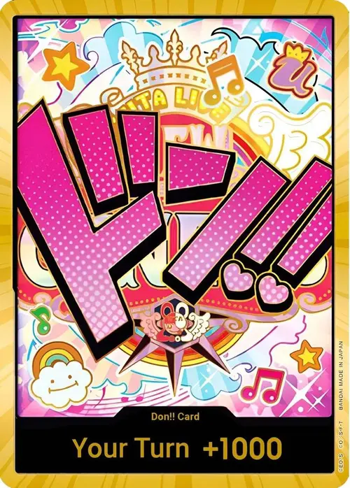 DON!! Card (Uta) (Gold) card art