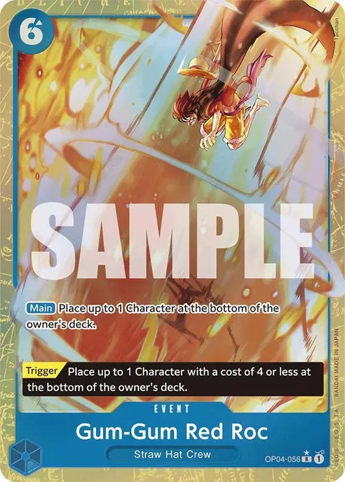 Gum-Gum Red Roc (Alternate Art) card art