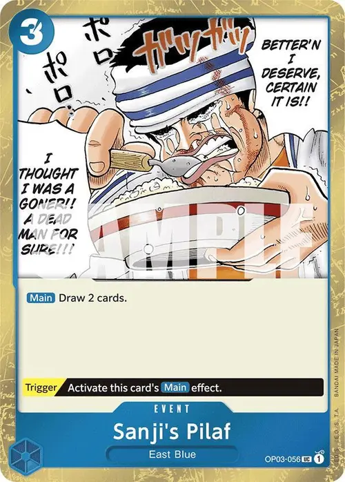 Sanji's Pilaf (Jolly Roger Foil) card art