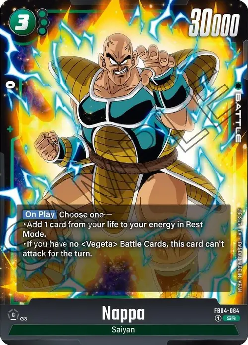 Nappa card art