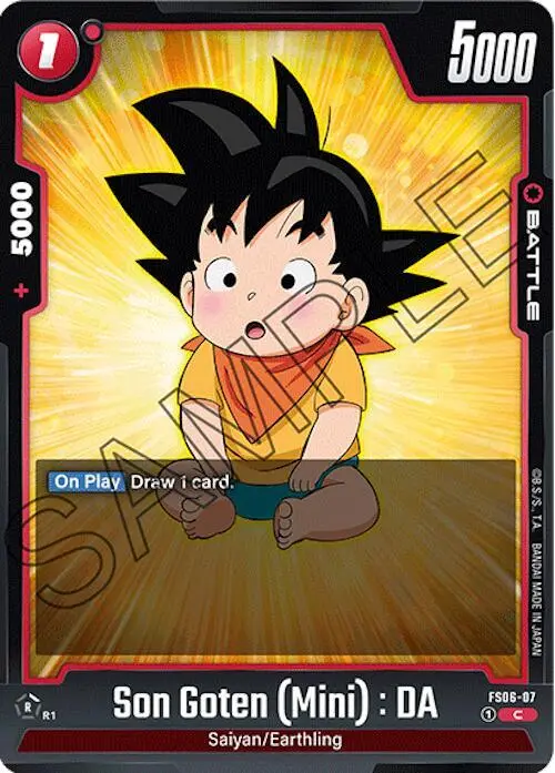 Son Goten (Mini) : DA card art