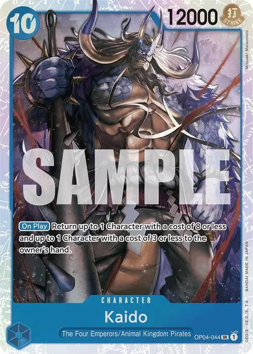 Kaido (OP04-044) (Reprint) card art