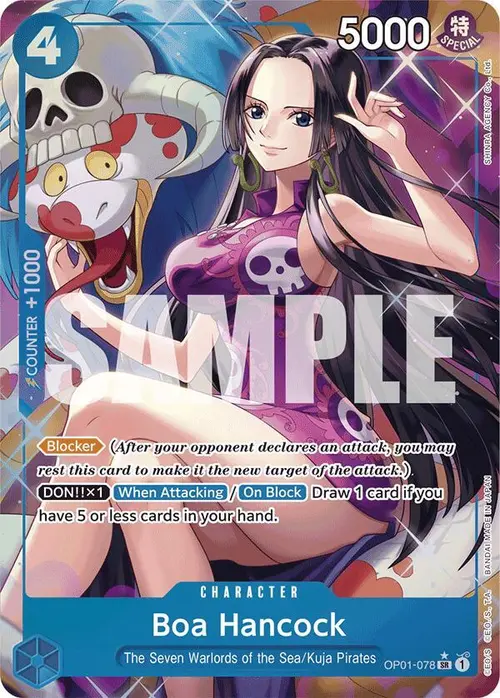 Boa Hancock (OP01-078) (Alternate Art) card art