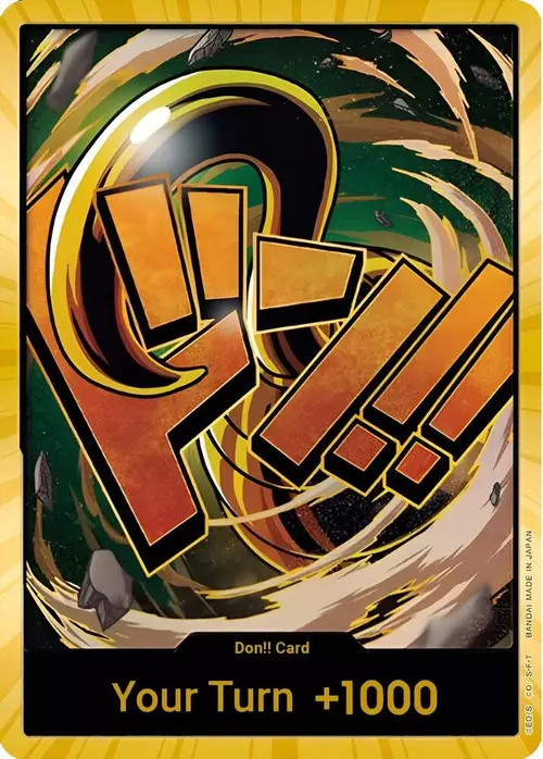 DON!! Card (Crocodile) (Gold) card art