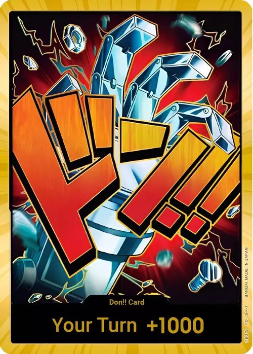 DON!! Card (Eustass "Captain" Kid) (Gold) card art