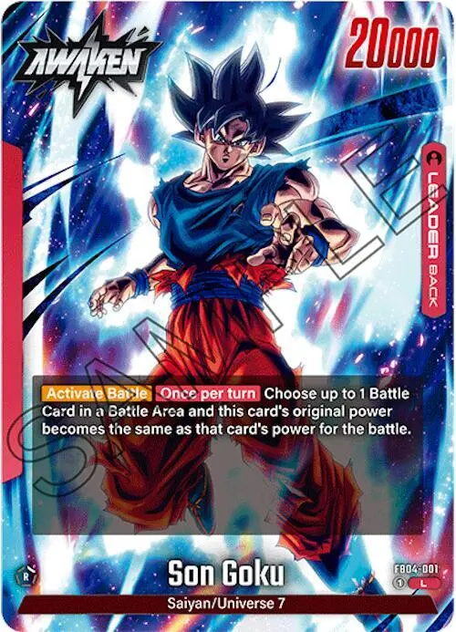 Son Goku card art