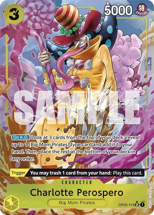 Charlotte Perospero (Alternate Art) card art