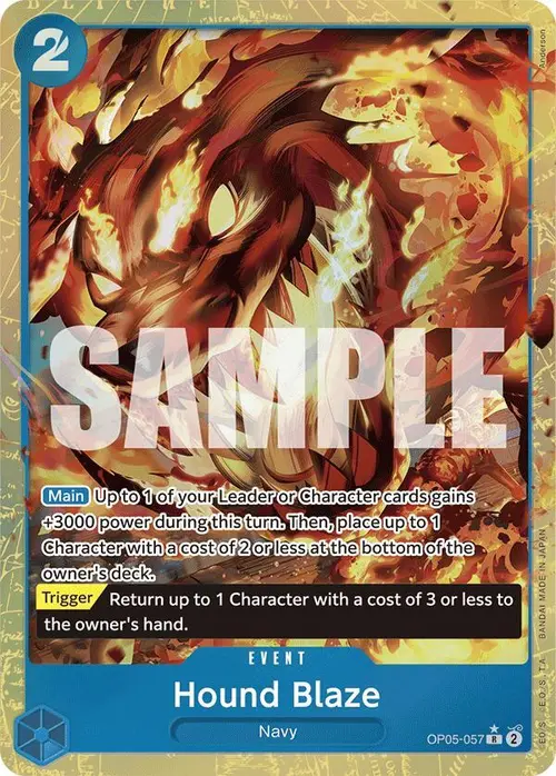 Hound Blaze (Alternate Art) card art