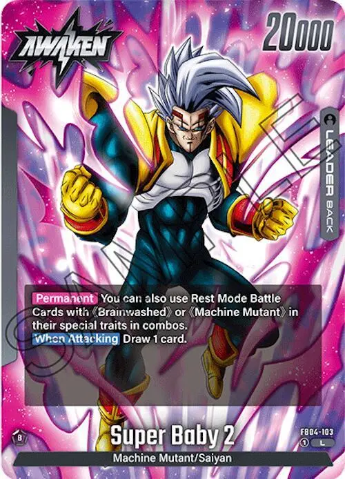 Baby Vegeta // Super Baby 2 card art